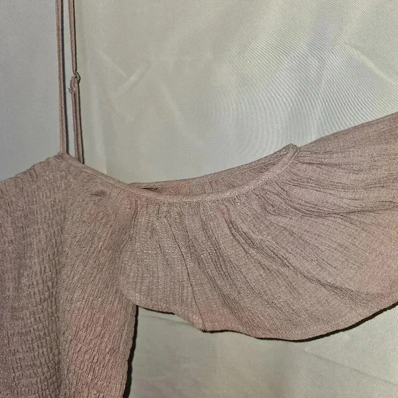 NWT Boutique Brand OODI mauve bohemian style jumpsuit - Picture 4 of 13